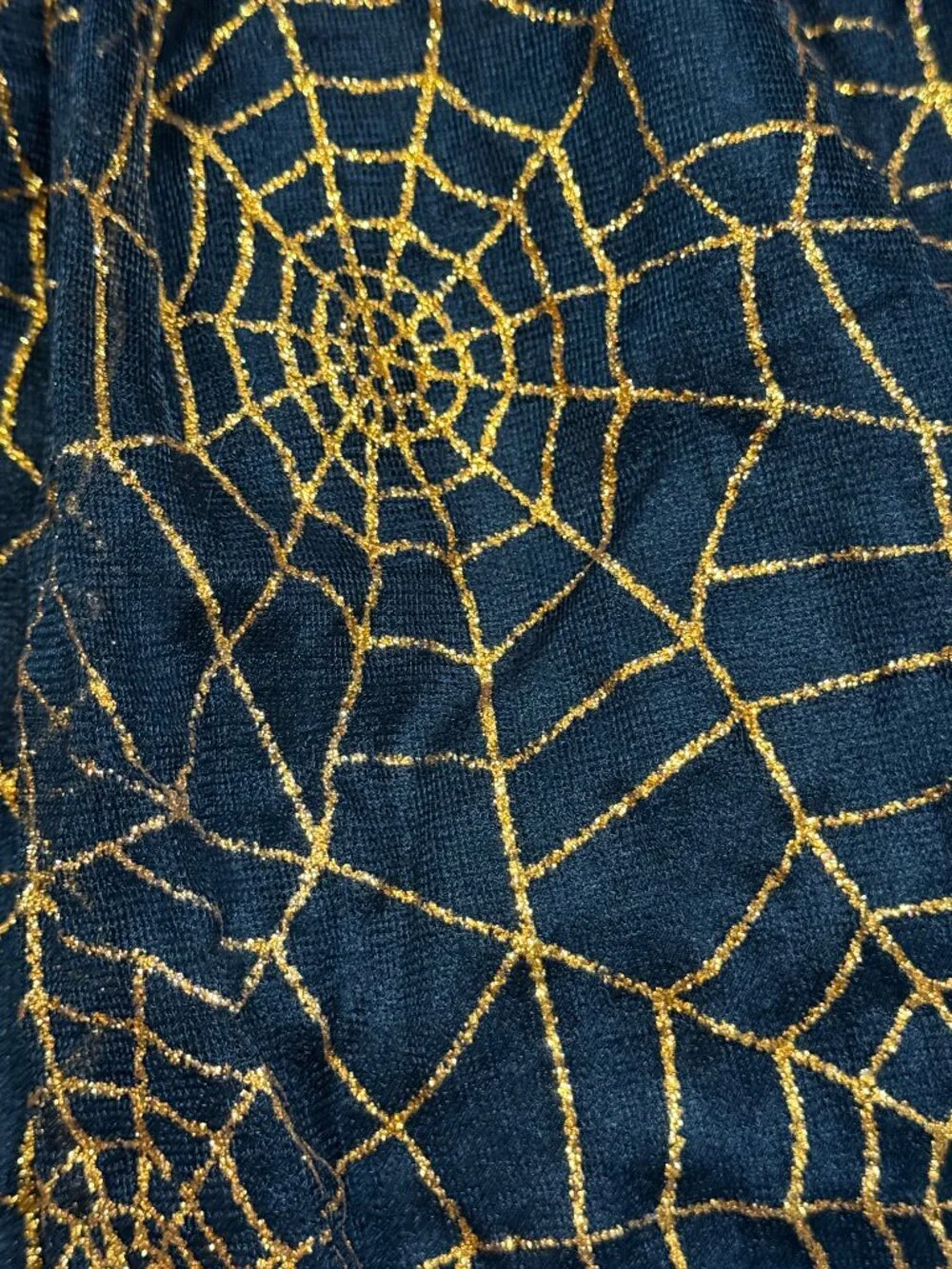 Hallow's Eve black sparkly orange spiderweb dress girls 2T witch Halloween party